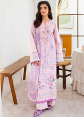 Florent FL-1B 3-Piece Unstitched Suit – Shirt, Dupatta & Trouser