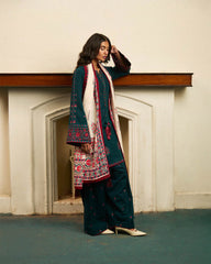 Autumn Winter '24 | Marina | 3PC Embroidered Khaddar Suit