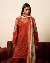 Autumn Winter '24 | Aurelia | 3PC Embroidered Khaddar Suit