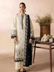 RajBari Sareen Premium Viscose Chikankari By ( 01 )