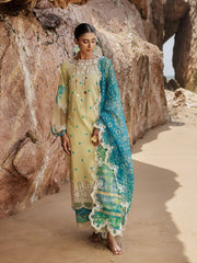 Sheen Printed Lawn | SH5-03 | 3PC Embroidered Lawn Suit