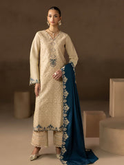 RajBari Sareen Premium Viscose Chikankari By ( 06 )