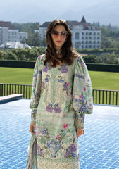 Elaf Signature - Embroidered Prints Collection With Chiffon Dupatta '26 | ESA-6B EVELINE WHISPER
