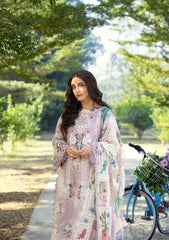 Elaf Luxury Lawn '26 | ELY-1A MAISON PINK