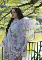 Elaf Signature - Embroidered Prints Collection With Chiffon Dupatta '26 | ESA-8A JULIETTE