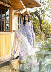 Elaf Chikankari Prints With Chiffon Dupatta '26 | ERC-6B IRIS