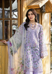 Elaf Chikankari Prints With Chiffon Dupatta '26 | ERC-6B IRIS