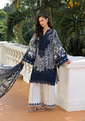 Elaf Signature - Embroidered Prints Collection With Chiffon Dupatta '26 | ESA-3B VICTORIAN MUSE