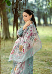 Elaf Chikankari Prints With Chiffon Dupatta '26 | ERC-2B BATIK