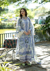 Elaf Signature - Embroidered Prints Collection With Chiffon Dupatta '26 | ESA-8B ANASTASSIA