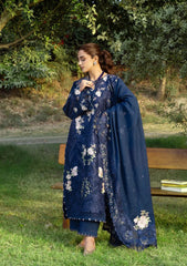 Elaf Luxury Lawn '26 | ELY-4B BLUE BELLE