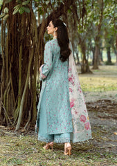 Elaf Chikankari Prints With Chiffon Dupatta '26 | ERC-2B BATIK
