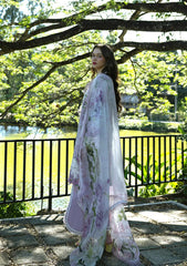 Elaf Signature - Embroidered Prints Collection With Chiffon Dupatta '26 | ESA-8A JULIETTE