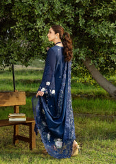 Elaf Luxury Lawn '26 | ELY-4B BLUE BELLE