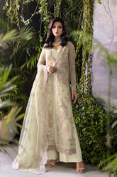 Styled Luna Organza Dress Set - Saad Shaikh