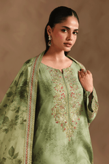 Ramsha Naqsh Embroidered Rawsilk | RS-201