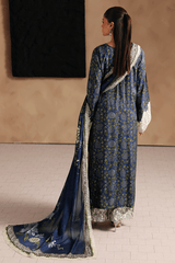 Ramsha Naqsh Embroidered Rawsilk | RS-204