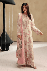 Ramsha Naqsh Embroidered Rawsilk | RS-205