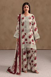 Ramsha Naqsh Embroidered Rawsilk | RS-203