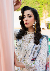 Pleated Organza Neckline with Lace - Sardinia Pina Colada Outfit