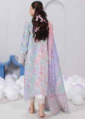 Embroidered back design of Qalamkar EM-03A JADE lawn shirt