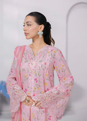 Embroidered neckline detail of EM-04A ANNA by Qalamkar