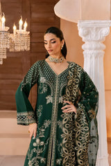 Detailed embroidered sleeves of SS-101 formal suit