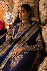Maya | Luxury Embroidered Raw Silk 3PC Suit