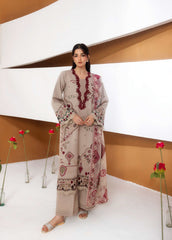 Florent | Zync Embroidered Viscose | FZZ-4B