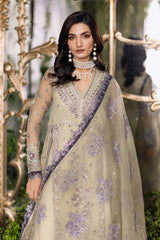 Intricate Back Embroidery on Lucia Lawn Suit | Fleurie Collection