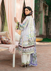 Sardinia Cocktail Lawn Suit Back Detail - Summer Collection'25