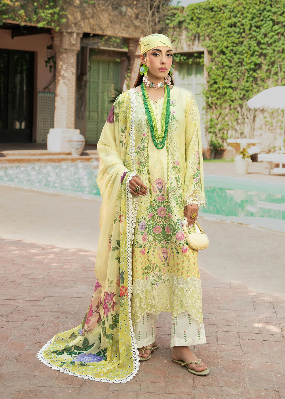 Sardinia Lemon Spritz Cocktail Lawn Suit - Full Set