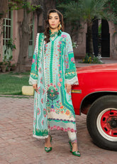 Sardinia MOJITO Cocktail Lawn Suit - Front View (Summer Collection'25)