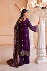 Ramsha Shehnai Rawsilk '25 | SS-104 | 3PC Embroidered Rawsilk Suit