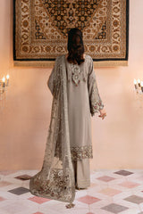 Ramsha Shehnai Rawsilk '25 | SS-103 | 3PC Embroidered Rawsilk Suit