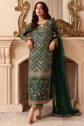 Charizma DASTAN-E-JASHAN - VOL 1 2026 | 3-PC Unstitched Embroidered Luxury Chiffon DJW6-07