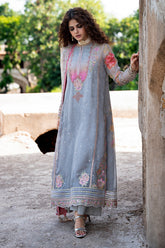 Charizma VASAL VOL- 01 2026 | 3-PC Unstitched Embroidered Chiffon Collection VSLW6-03