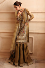 Charizma DASTAN-E-JASHAN - VOL 1 2026 | 3-PC Unstitched Embroidered Luxury Chiffon DJW6-06
