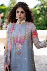 Charizma VASAL VOL- 01 2026 | 3-PC Unstitched Embroidered Chiffon Collection VSLW6-03
