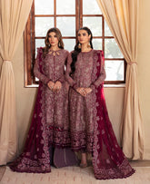 Xenia KAINA Complete Formal Set - Chiffon Dress + Dupatta