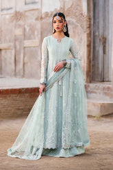 Xenia NOUSHA Embroidered Chiffon Dress - Front View