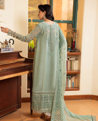 Xenia OLGA Dress Back Detail with Embroidered Patch