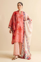 Zara Shahjahan Leya-1A COCO Prints '25 - Full Outfit View
