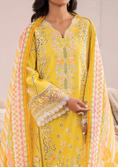 Close-up of neckline embroidery on Zavi ZV-108