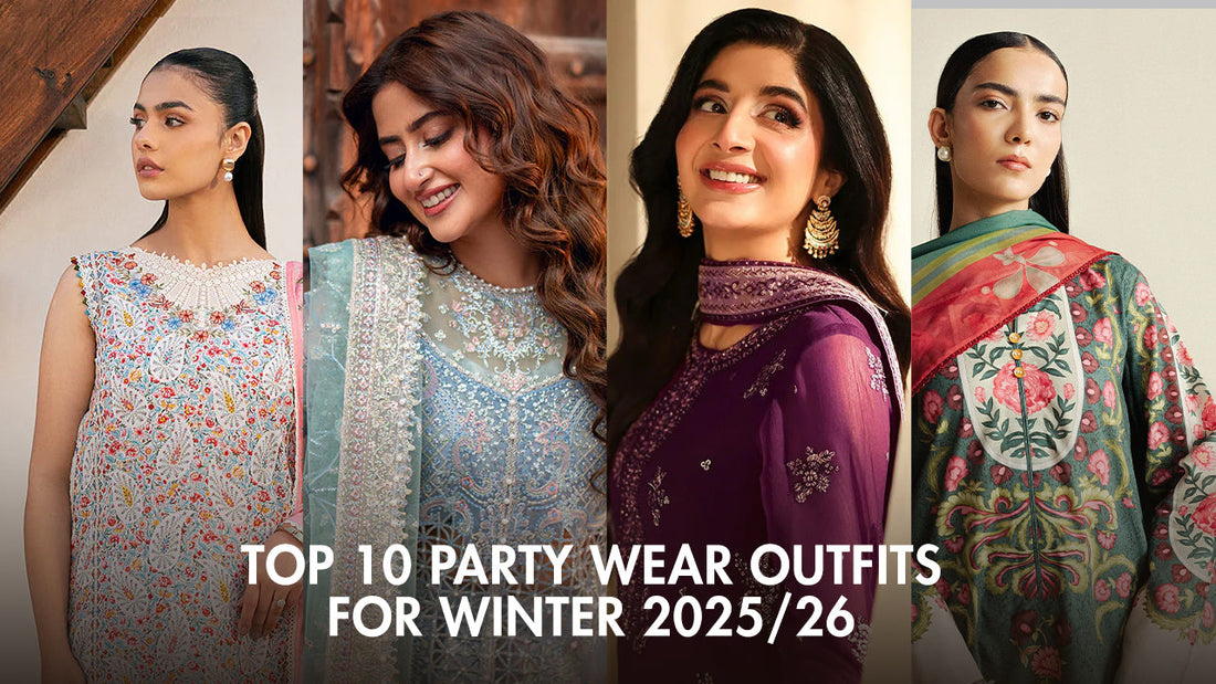 Top 10 Party Wear Outfits for Winter 2025-26 For Women