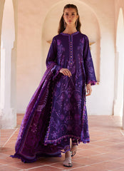 Farah Talib Aziz Luxury Lawn Unstitched '26 | Vicenta Violet