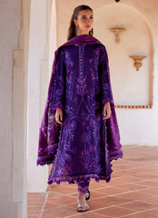 Farah Talib Aziz Luxury Lawn Unstitched '26 | Vicenta Violet
