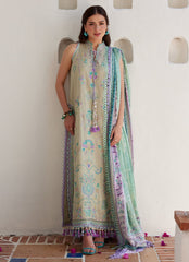 Farah Talib Aziz Luxury Lawn Unstitched '26 | Valeria Olive