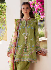 Farah Talib Aziz Luxury Lawn Unstitched '26 | Carmen Kiwi