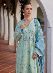 Farah Talib Aziz Luxury Lawn Unstitched '26 | Marcia Mint